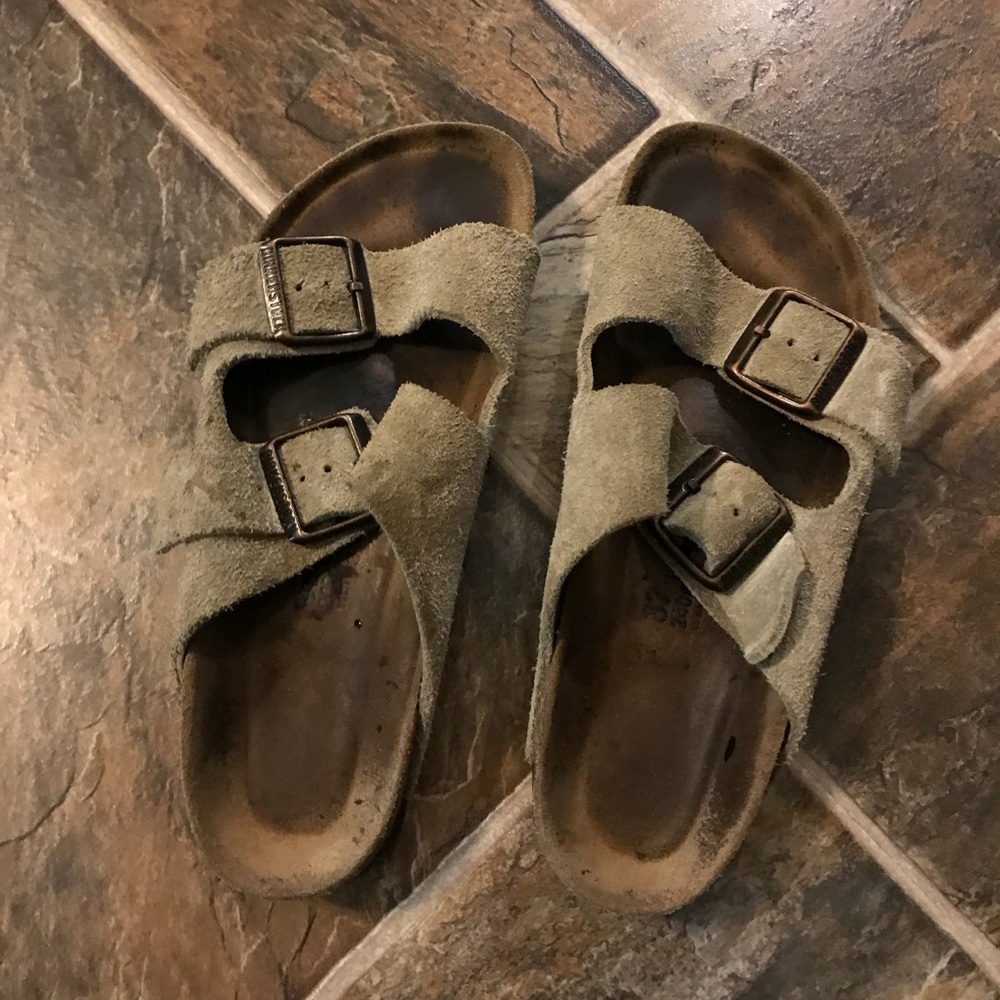 Birkenstock Suede Arizona Sandals size 37